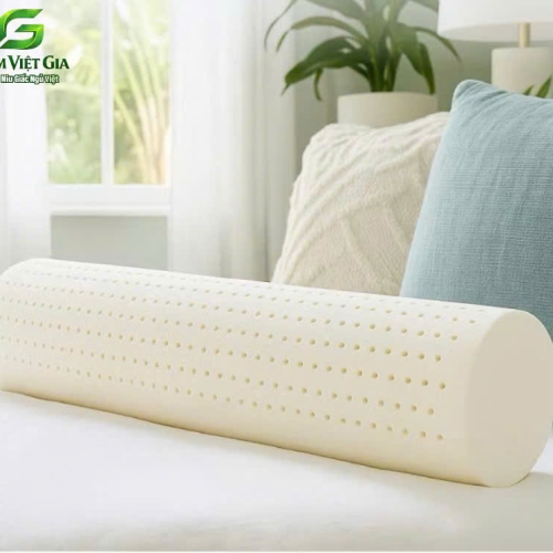 Gối ôm cao su thiên nhiên 100% Việt Gia