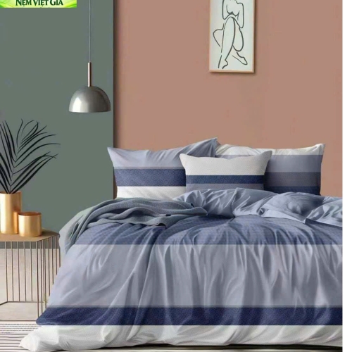 Set Drap & Mền Lụa Tencel 5 món cao cấp Việt Gia