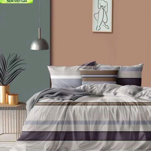 Set Drap & Mền Lụa Tencel 5 món cao cấp Việt Gia