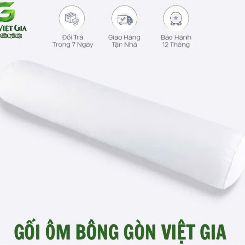 01 gối ôm bông ép