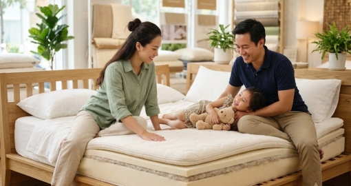 Cách chọn nệm an toàn không chứa hóa chất độc hại cho gia đình