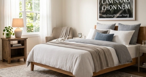 Cẩm Nang Chọn Nệm: Hiểu Đúng Để Mua Trúng