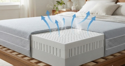 Mẹo Chọn Nệm Có Nhiều Lỗ Thông Hơi Thoát Mồ Hôi Lưng Hiệu Quả