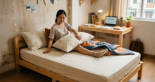 Mẹo Chọn Nệm Foam Giá Tốt Cho Sinh Viên & Người Thu Nhập Thấp