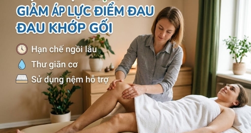 Mẹo Chọn Nệm Giảm Áp Lực Điểm Đau Cho Người Đau Khớp Gối
