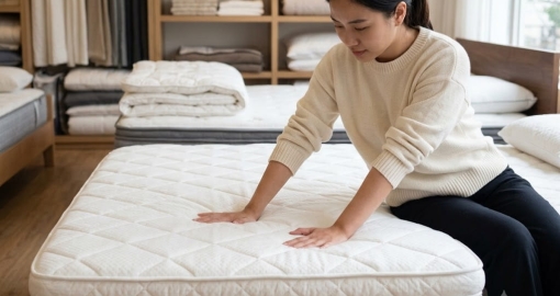 Mẹo Kiểm Tra Chất Lượng Và Độ Đàn Hồi Khi Mua Nệm Topper