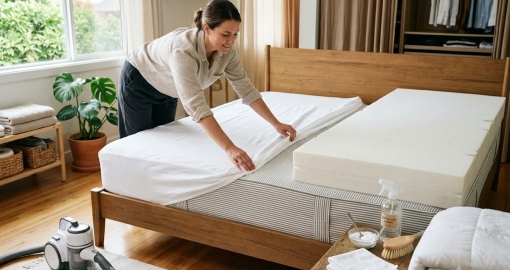 Mẹo Vệ Sinh Vỏ Nệm Và Ruột Nệm Đúng Cách Không Làm Mất Form