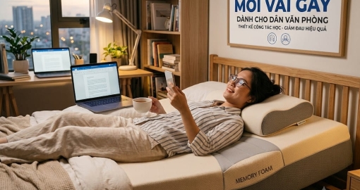 Nệm Chống Đau Mỏi Vai Gáy Dành Cho Dân Văn Phòng