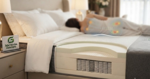Người hay lật người khi ngủ nên chọn loại nệm nào?